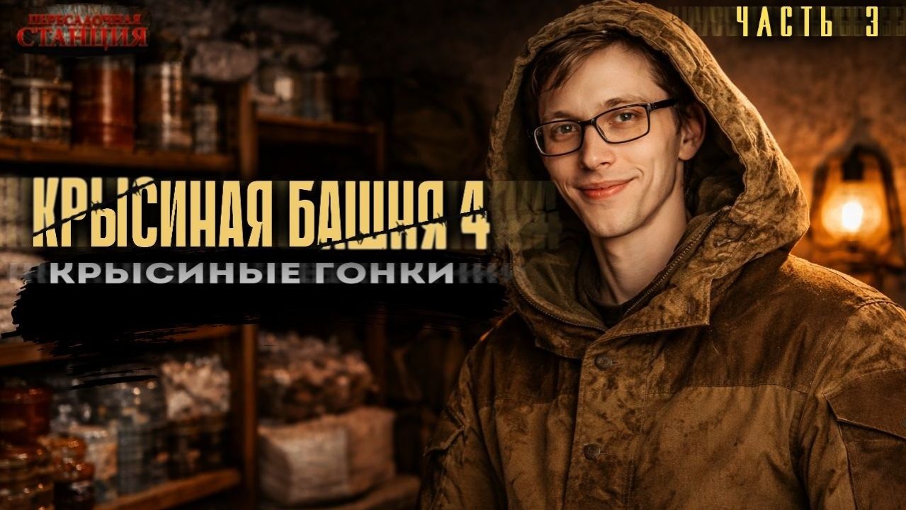 Крысиная башня 4 Крысиные гонки Часть 3 - Павел Дартс. Аудиокнига постапокалипсис. Выживание. БП