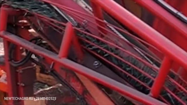 комбайн для уборкии зеленого лука