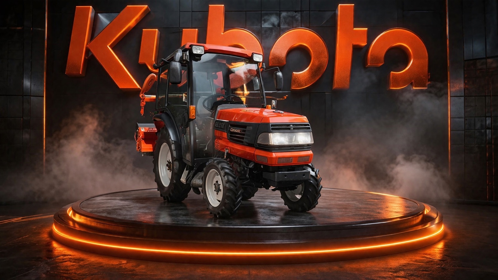 Японский мини-трактор KUBOTA GL-241 с ПСМ