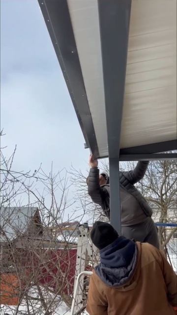 Строительство остекленных веранд и беседок!