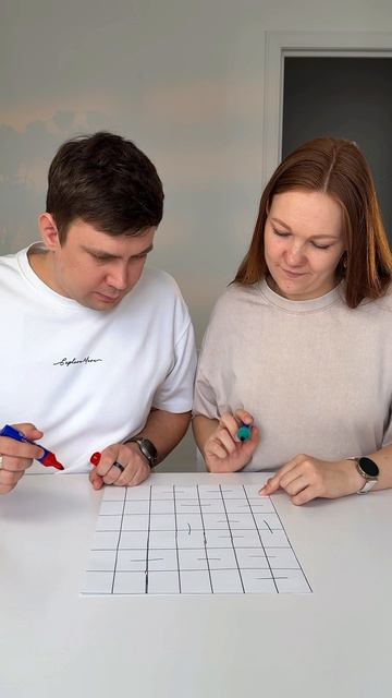 Битва за клетки 🟥🟩 Не сможешь сделать ход — проиграл 😳 Игра на 1 листе