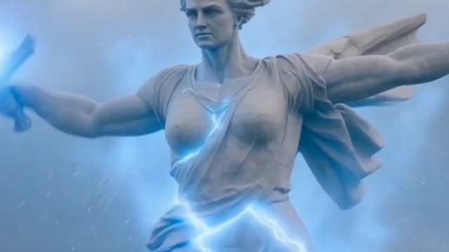 Родина-мать зовёт! Скульптура, Героям Сталинградской битвы на Мамаевом кургане в Волгограде.