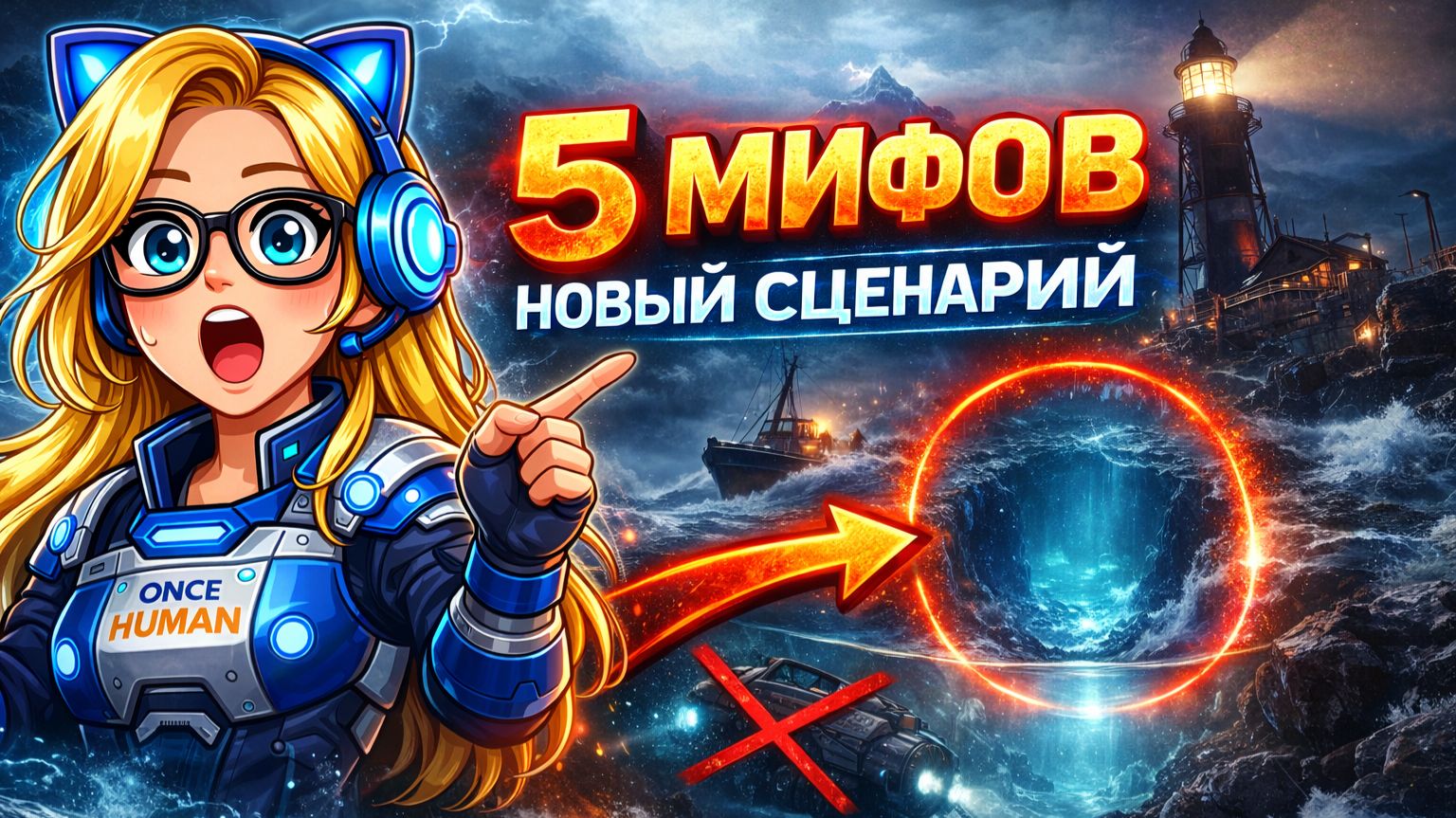 МИФЫ про НОВЫЙ сценарий Once Human | Архипелаг НЕ под водой? Правда о 9 апреле