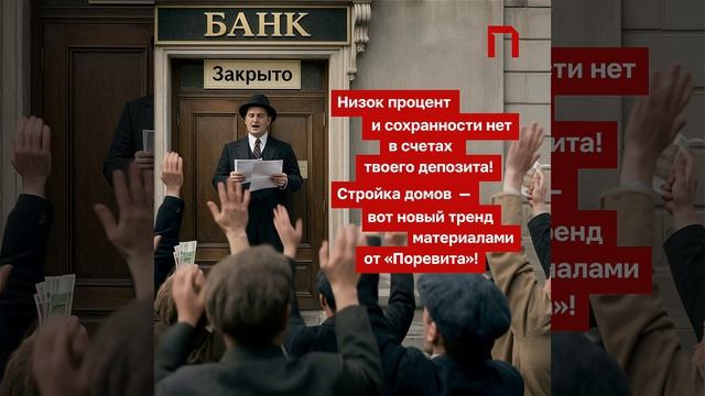 Процент депозитов падает, стоимость строительства растет. Сейчас лучшее время для строительства дома