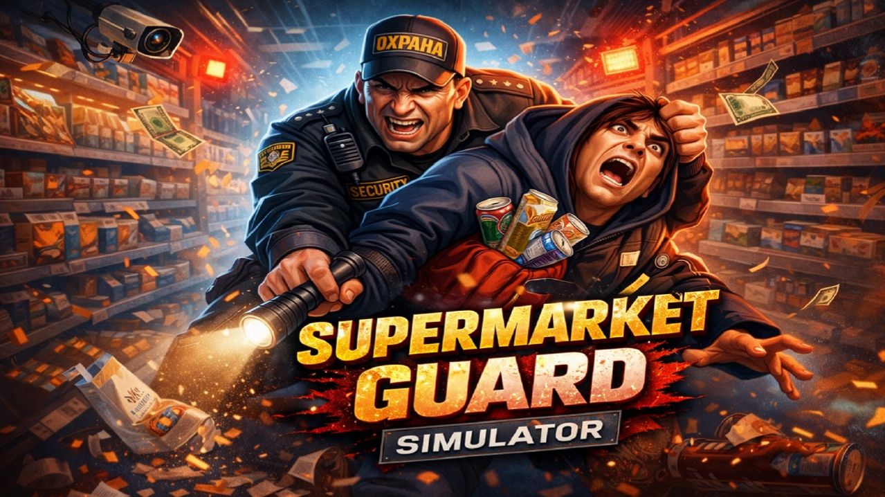 НОВЫЙ СИМУЛЯТОР ГДЕ НУЖНО БИТЬ ВОРИШЕК! ➤ Supermarket Guard Simulator