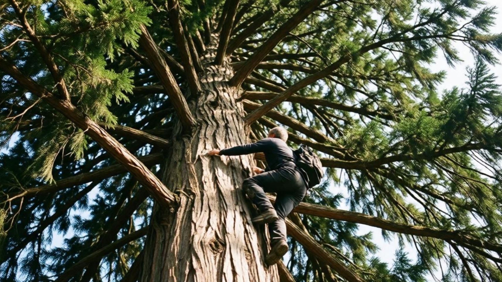 Охота и Рыбалка в Тайге 2026 Лезет на Кедр за Кедровой шишкой в 75 лет 3 Кедр Евгений Федорович