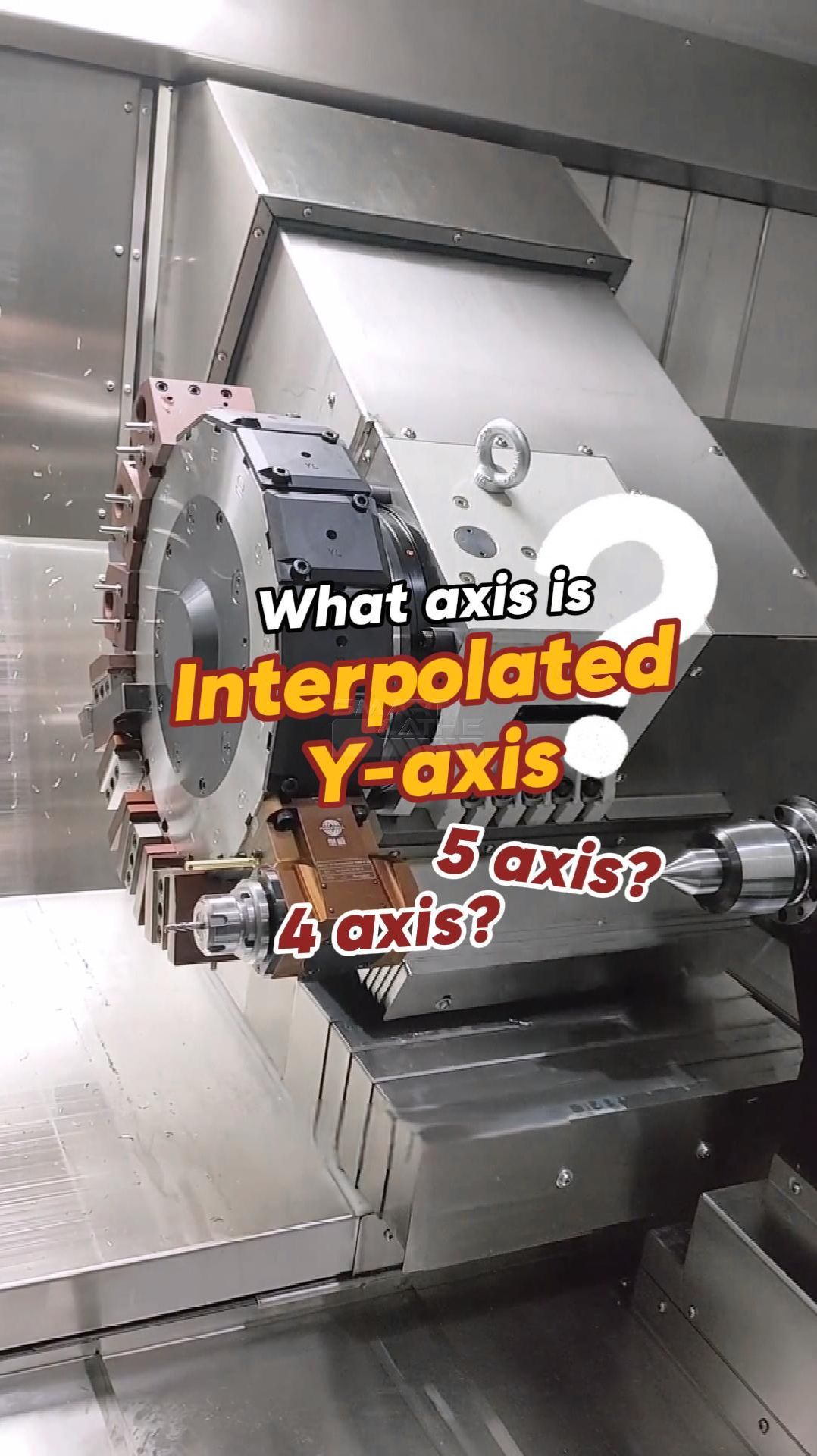 Какая ось является интерполированной осью Y?