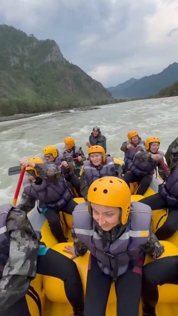 Сплав по реке Катунь. Алтай