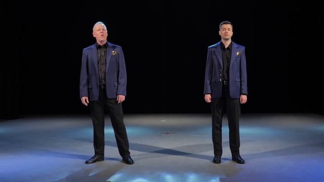 Александр Логинов и Александр Рыжаков. Артисты Ансамбля Дома офицеров «Две сестры»