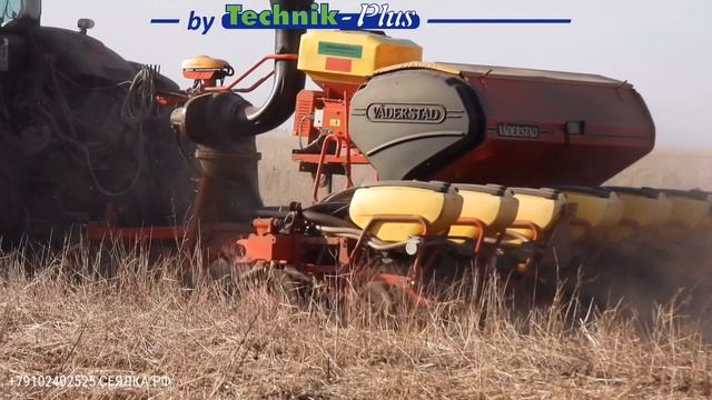 Technik plus на сеялке Vaderstad вадерштад Техника для внесения удобрений, семян Turbo Jet