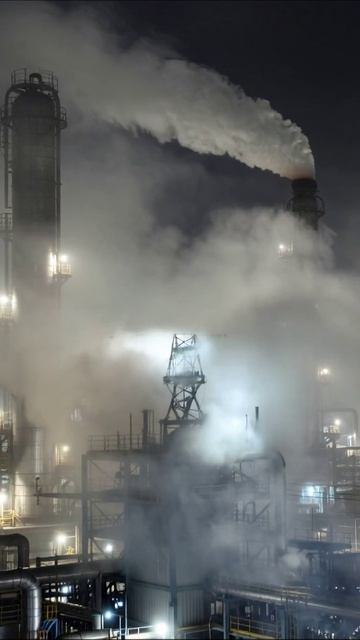 Туманные горизонты: тёмное будущее промышленности #экология #загрязнение #industrial