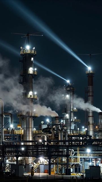 Тени индустрии: мрак и неопределенность #экология #индустрия #будущее