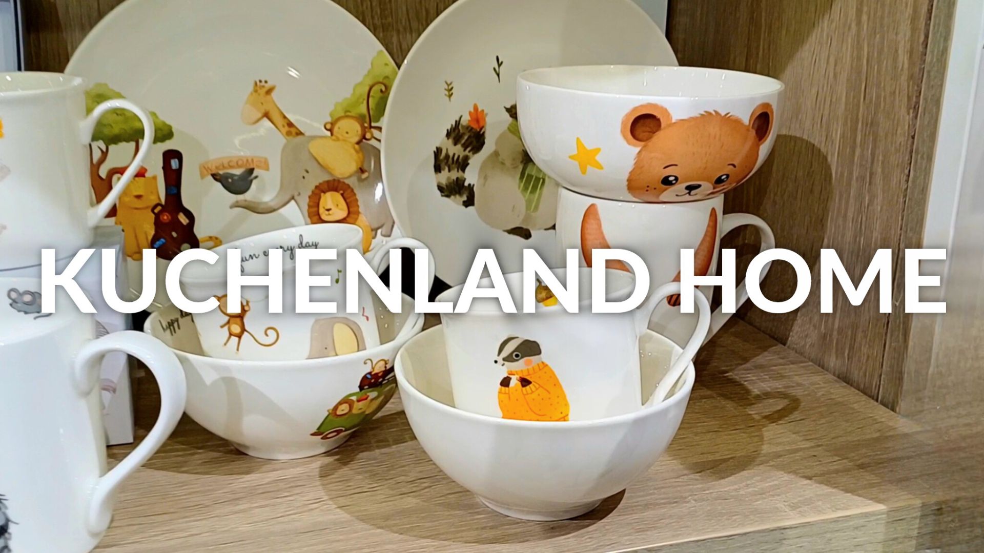 KUCHENLAND HOME детская коллекция посуда, декор KUCHENLAND HOME КОЛЛЕКЦИЯ 2026