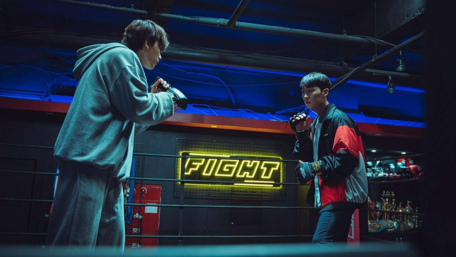 Ан-Сухо Vs У-Ён (Слабый Герой)