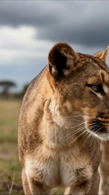 Львица в дикой природе: мгновения красоты и силы #жизньдикихживотных #львы #природа