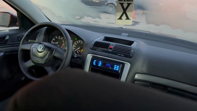 Skoda Octavia 2010 год пустышка без кондея