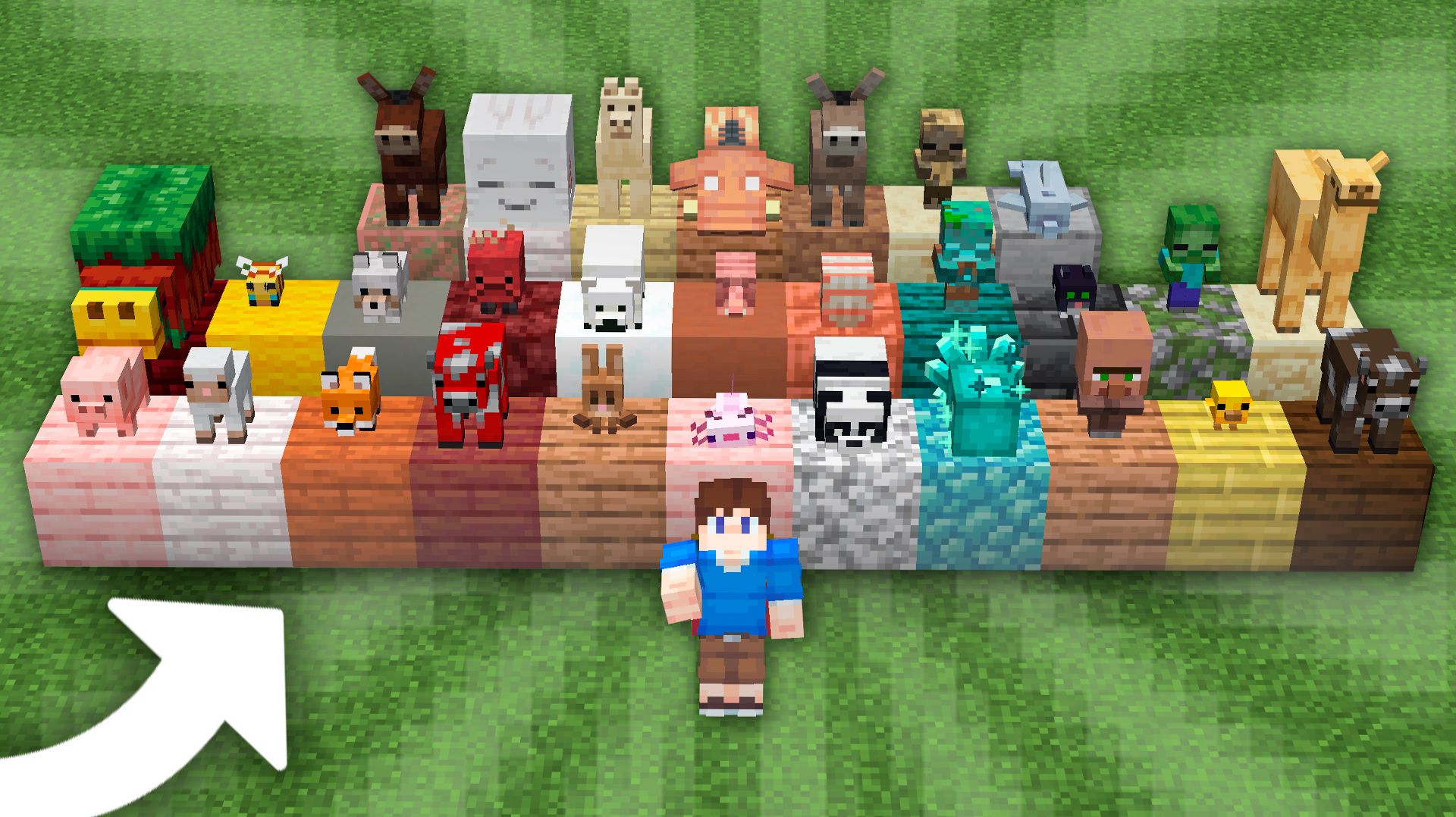 Нашёл ВСЕХ ДЕТЕНЫШЕЙ МОБОВ в Майнкрафт!