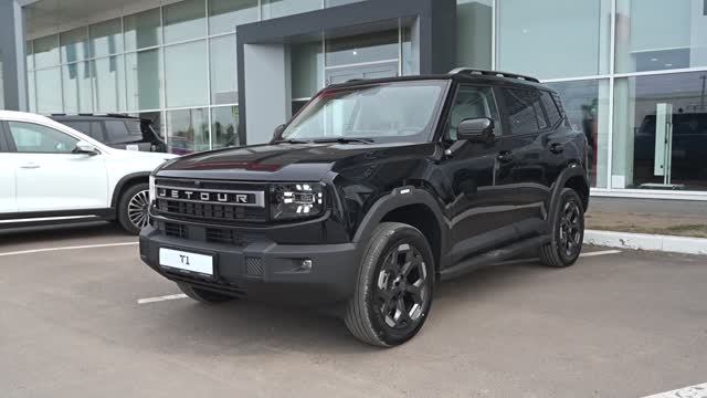 JETOUR T1. Цвет черный.