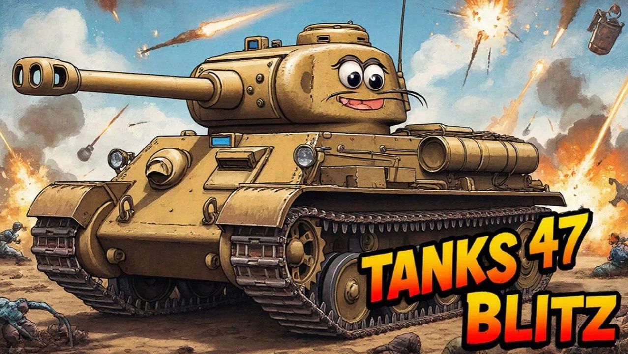 Tanks 47 Blitz - КАСЬЯН ТЫ ГДЕ? ГДЕ,ГДЕ,В РАНДОМЕ СЕМЕЧКИ ПЛЮЮ!!!