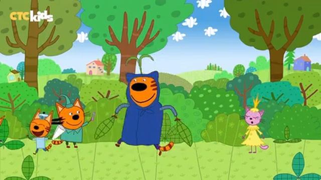 попробуй не засмеяться три кота