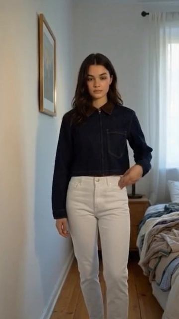 Кроп-топ? нет! Кроп-джинсовка!