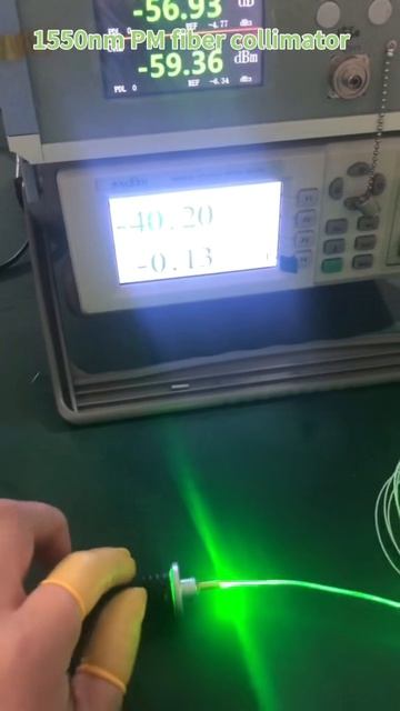 Коллиматор на основе поляризационно-сохраняющего волокна с длиной волны 1550 нм