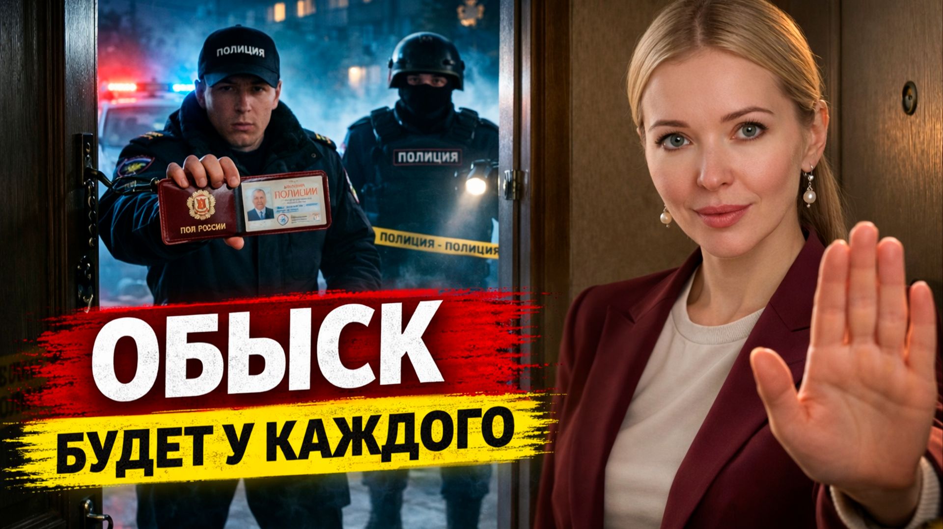 ПОЛИЦИЯ ЛОМИТСЯ В ДВЕРЬ! Что делать? Советы адвоката по уголовным делам
