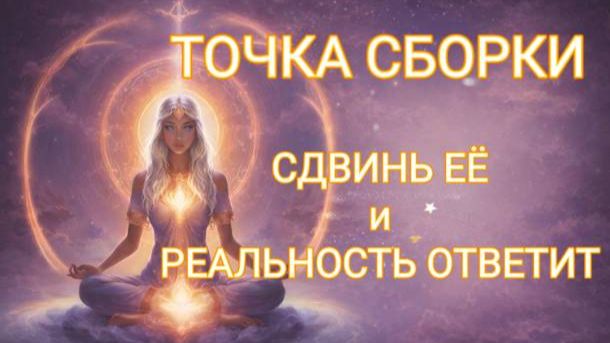 НЕВЕРНАЯ ТОЧКА СБОРКИ. СДВИНЬ ЕЁ И РЕАЛЬНОСТЬ ОТВЕТИТ
