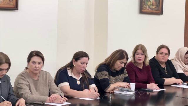 Совещание с управлением образования города и руководителями образовательных учреждений