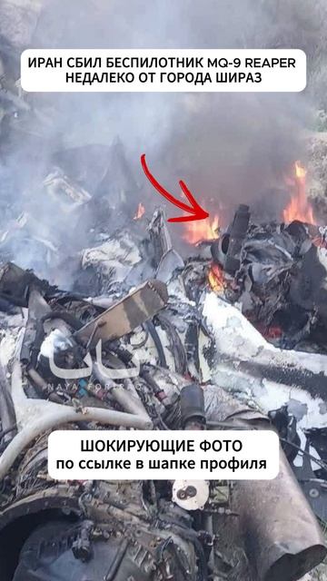 Иран сбил беспилотник MQ-9 Reaper недалеко от города Шираз