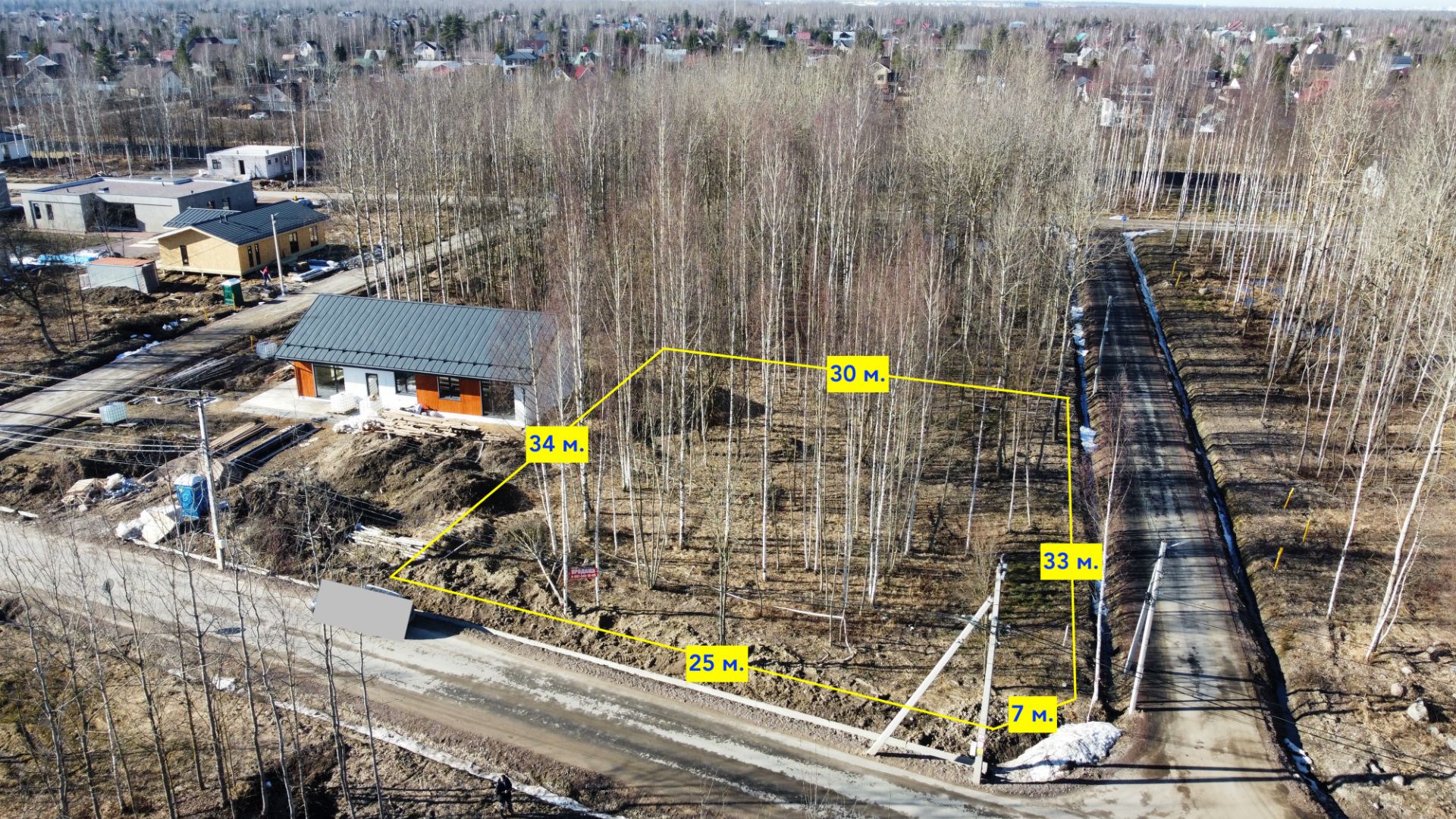 Участок в СПБ, Павлов-SKY