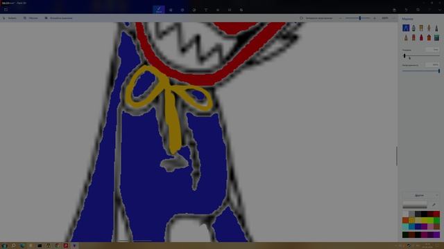 раскрашиваю хагги вагги за 1 мину