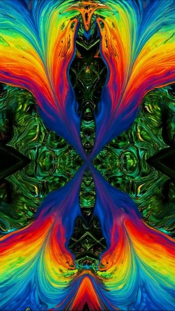 Красота абстракции: волны цвета в природе #абстракция #цвета #искусство