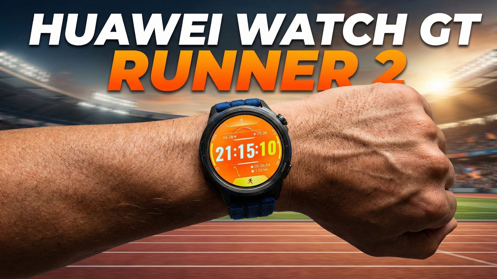 HUAWEI WATCH GT RUNNER 2. Титан и Легкость