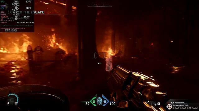 Doom: The Dark Ages запуск на RX 580 в Linux