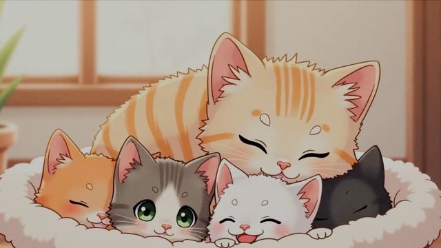 Песенка про весёлых котят 🎶😺😺😺❤️03-04-2026