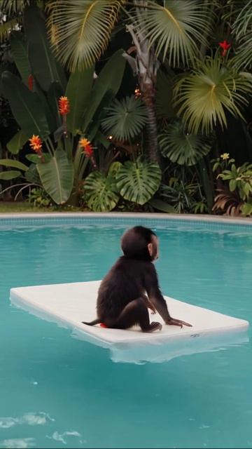 Летний отдых на воде: наслаждение у бассейна #лето #бассейн #отдых