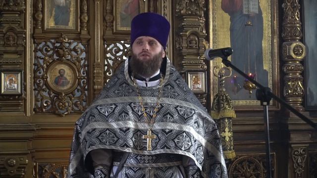 Проповедь иерея Виталия Карначука