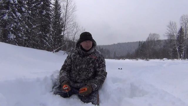 Охота и Рыбалка 2026 в Тайге ИЗБА Утопили СНЕГОХОД Наледь Сухой пит 5 марта Сибирь Слуз Лесосибирск