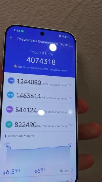 Poco F8 Ultra Antutu