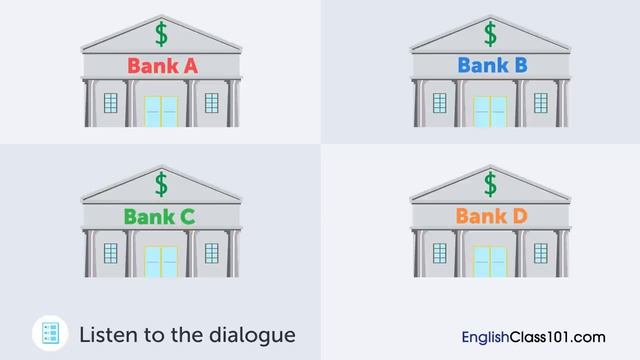 B1 Listening. Choosing A Bank