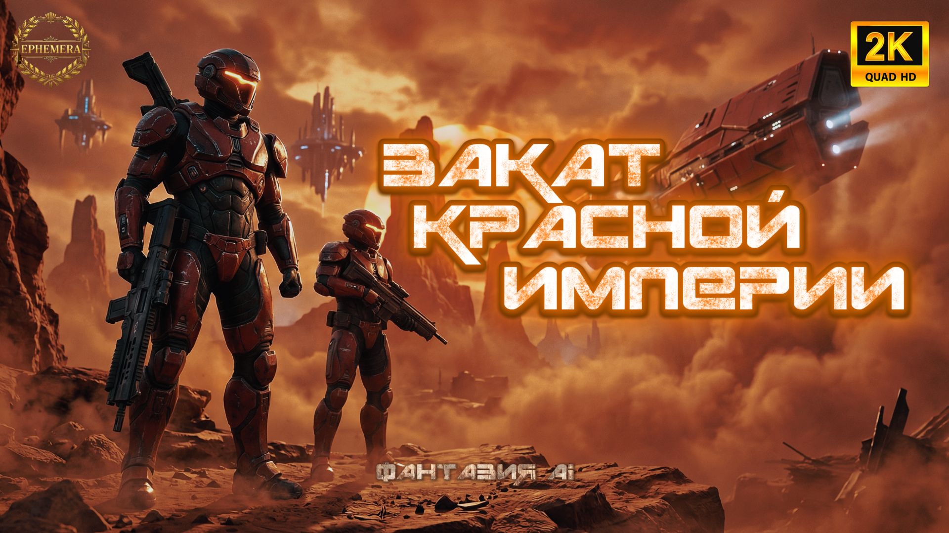 ⚔️ ЭПОХА КРАСНОЙ ПЛАНЕТЫ: Эпичный Sci-Fi Трейлер | Киберпанк, Мехи и Будущее 🪐