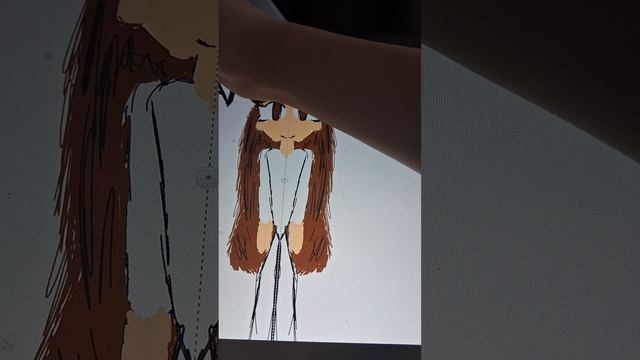 рисую себя на планшете получилось 70% по мне