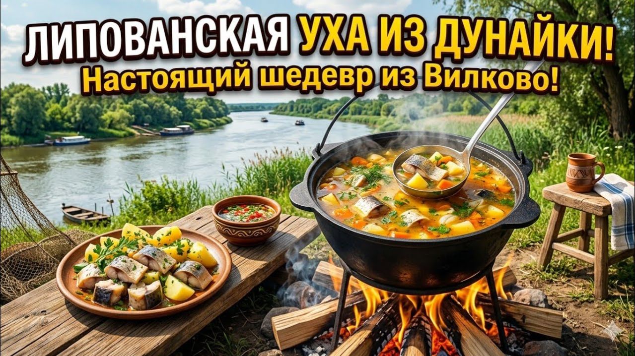 ТА САМАЯ УХА! Как варят Липоване: Дунайская селедка и секретный соус