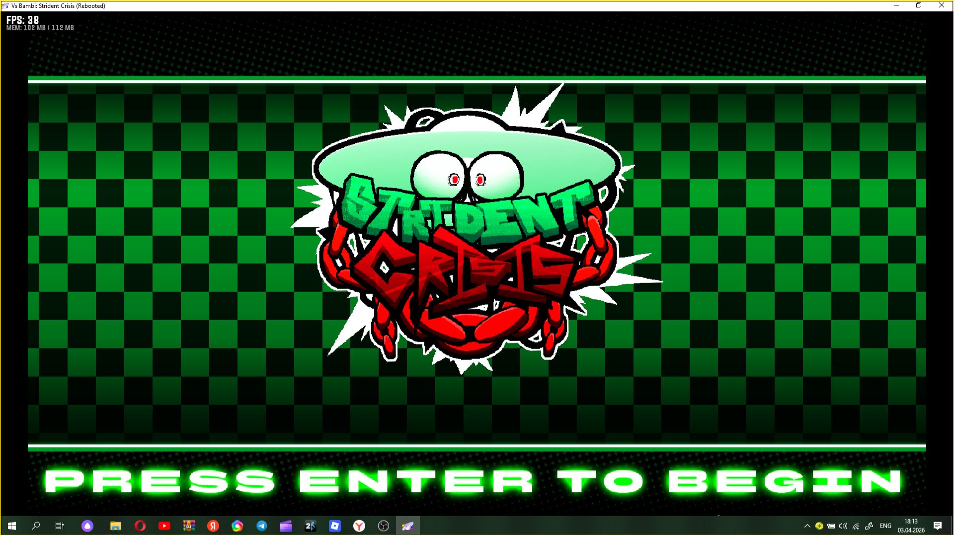 Невозможный мод стал ВОЗМОЖЕН! ( есть немного мата ) | FNF Strident Crisis Rebooted