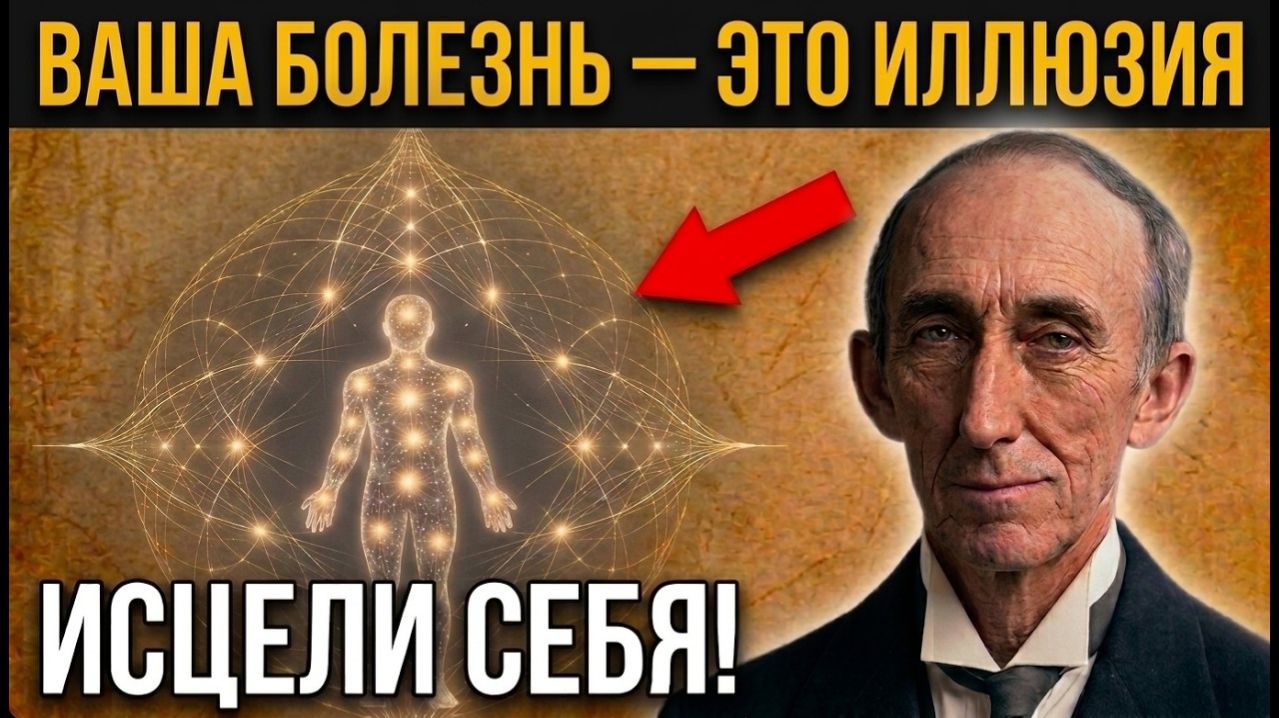 Как ИСЦЕЛИТЬ себя силой мысли? Вам ВНУШИЛИ Вашу БОЛЕЗНЬ! Нажмите ЭТУ секретную кнопку в подсознании