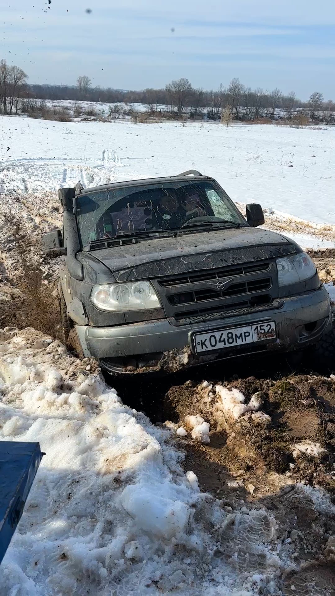 На что способен УАЗ Патриот на бездорожье