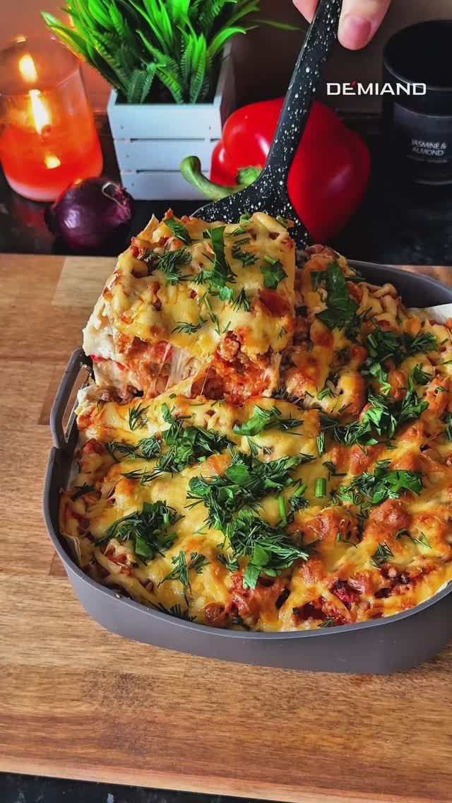 Вкуснейшая ПП-лазанья 😋