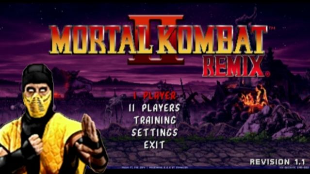 Mortal Kombat 2 Remix: прохождение Scorpion