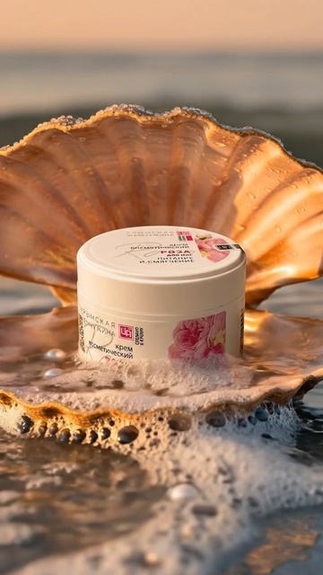 Крем «Роза» серии «Крымская жемчужина» для ухода за кожей рук и ног🌹